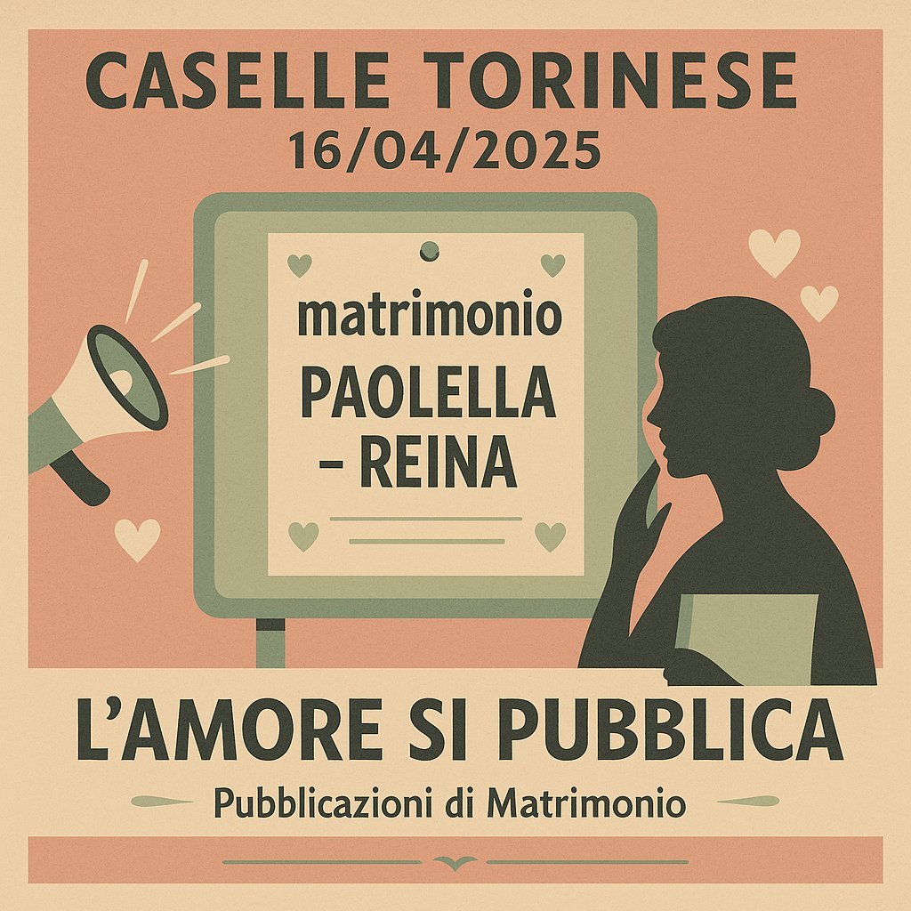 Pubblicazione Matrimonio