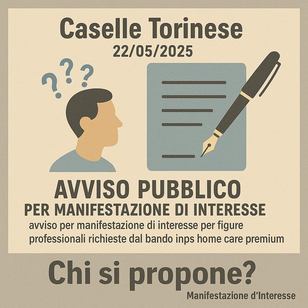 Manifestazione Interesse