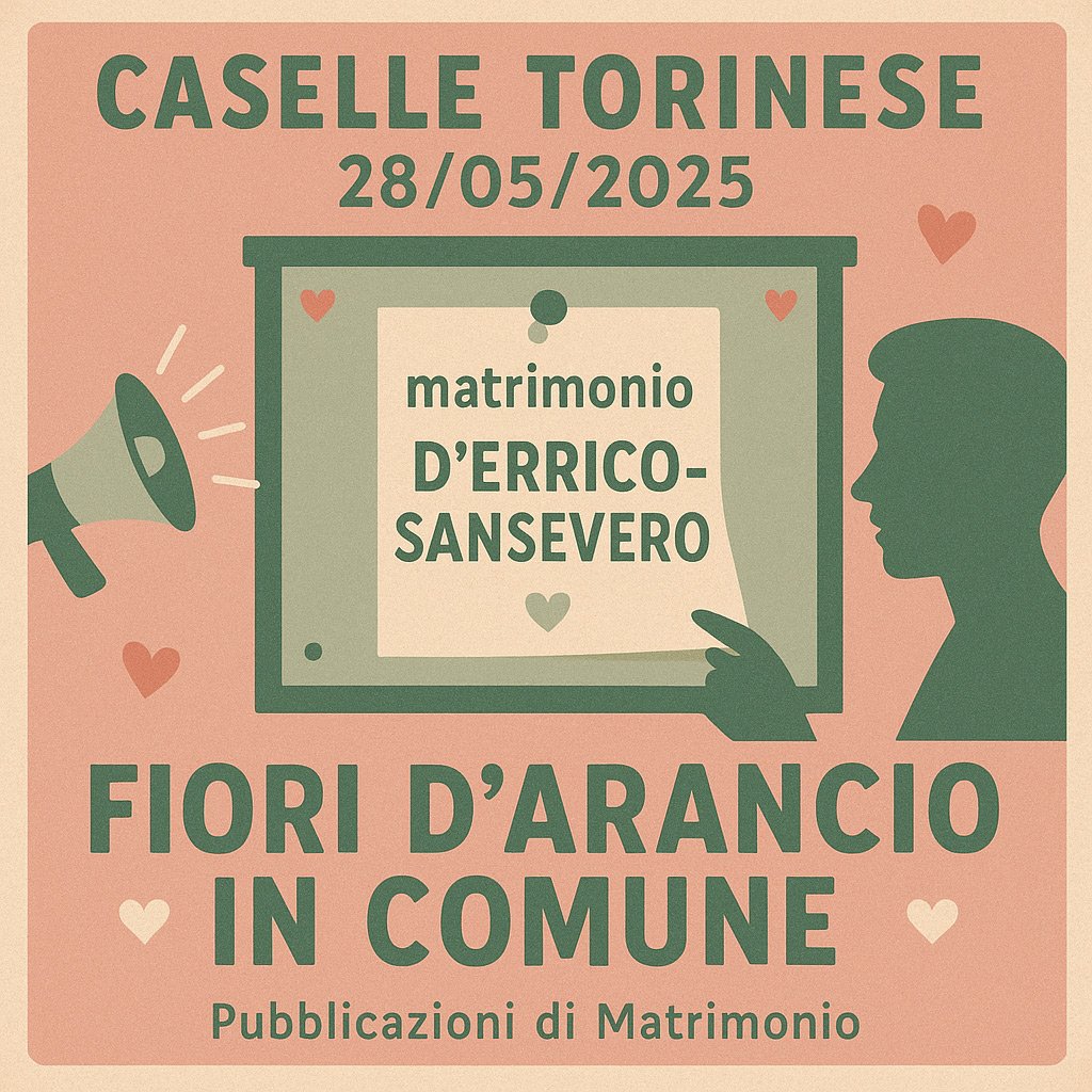 Pubblicazione Matrimonio