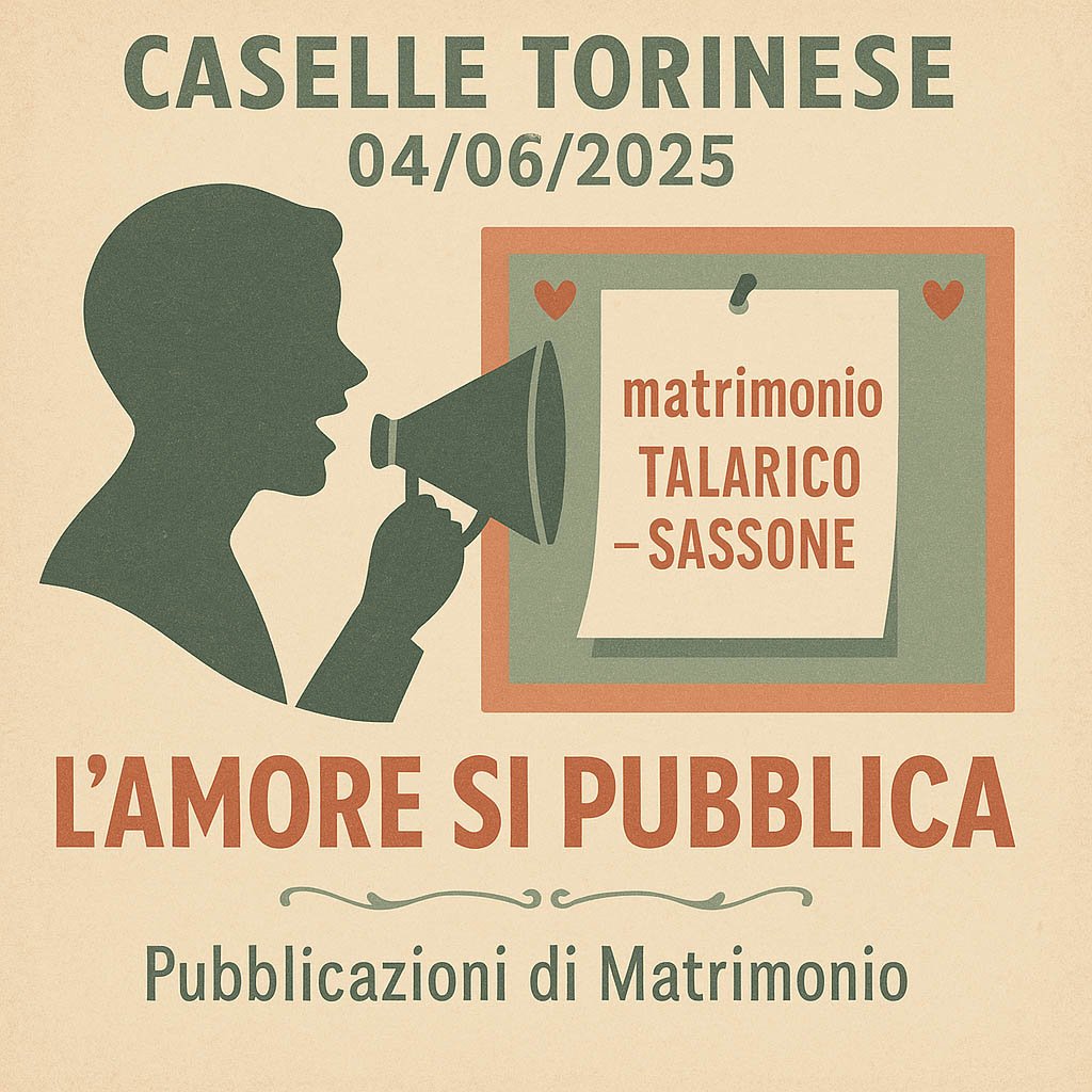 Pubblicazione Matrimonio