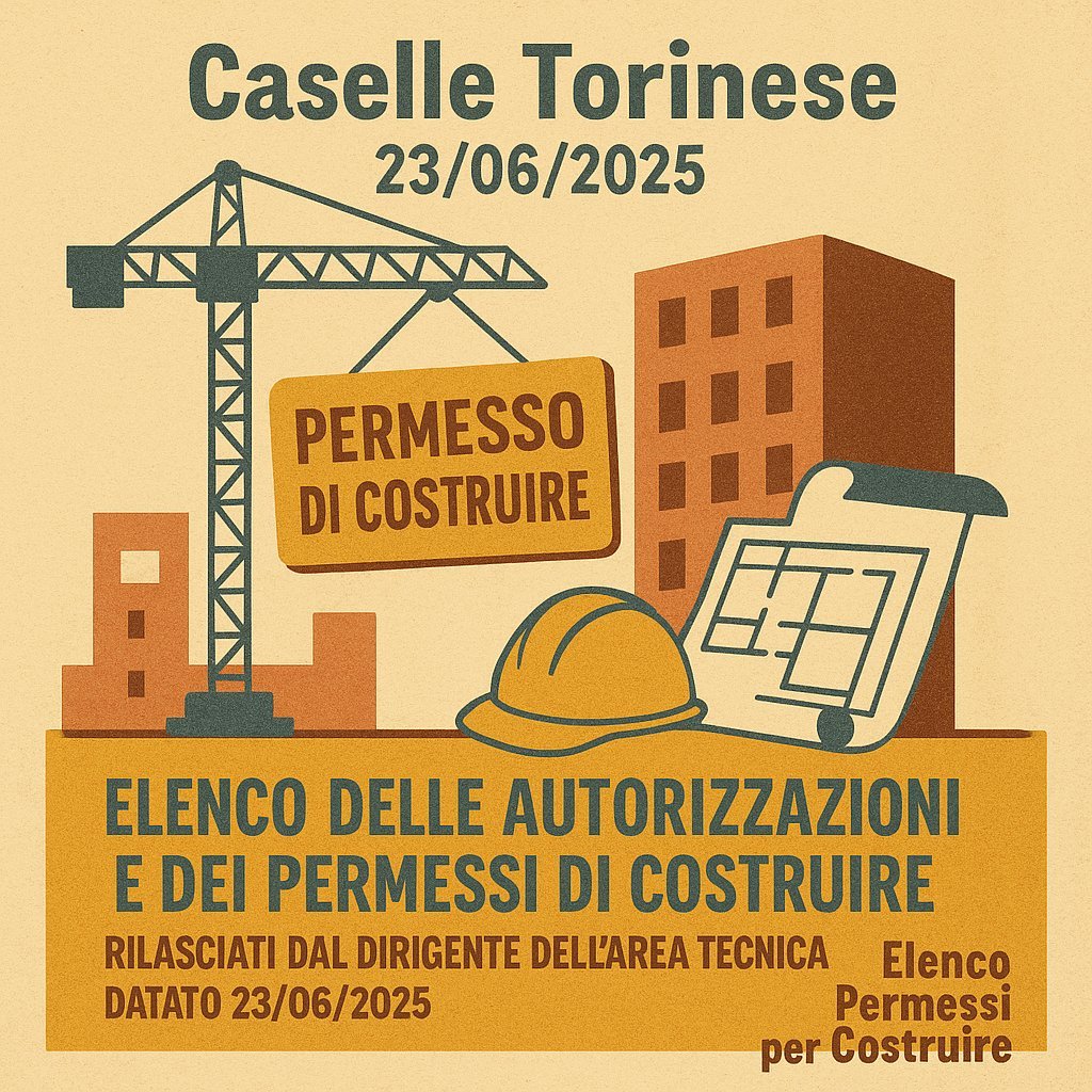 Elenco permessi per Costruire