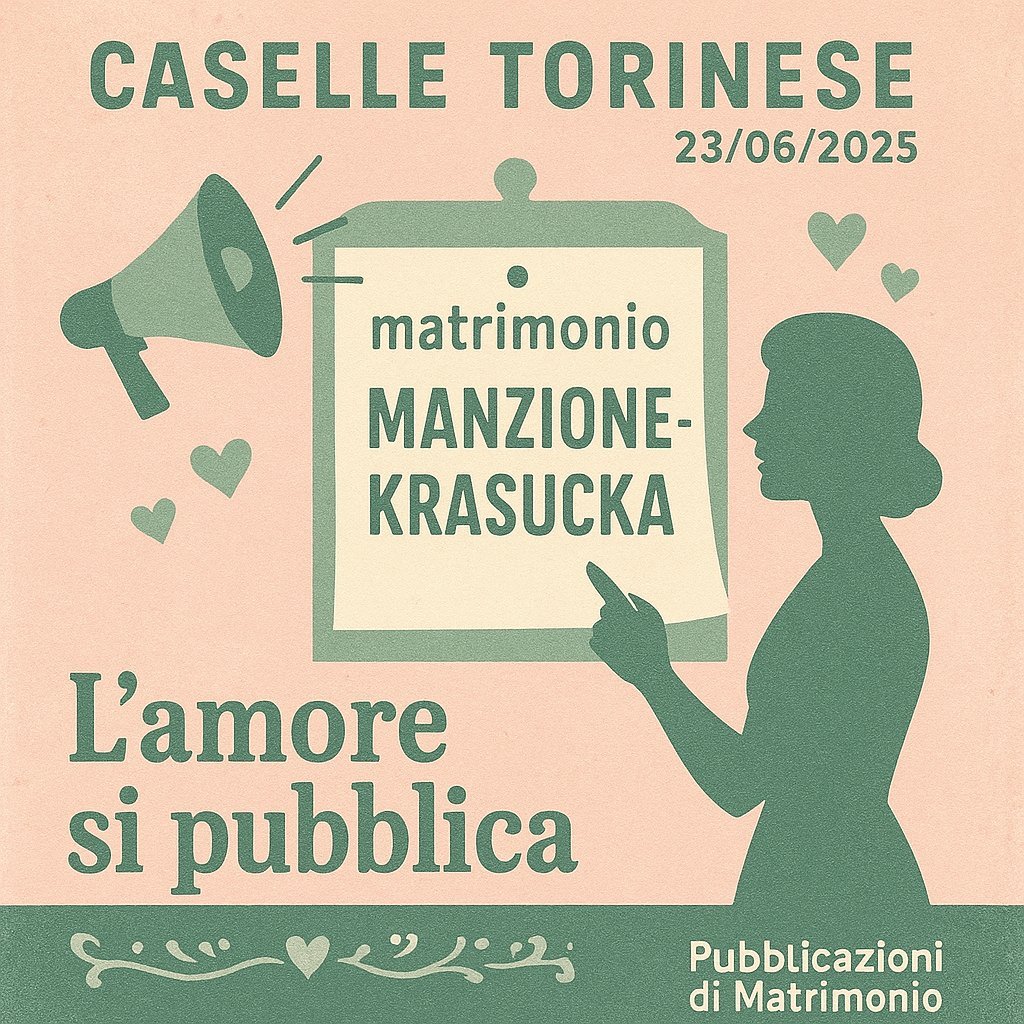 Pubblicazione Matrimonio