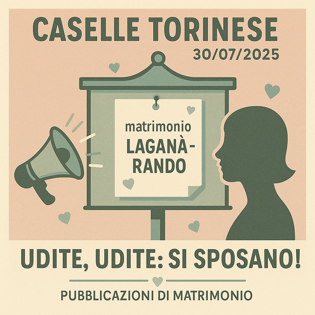 Pubblicazione Matrimonio