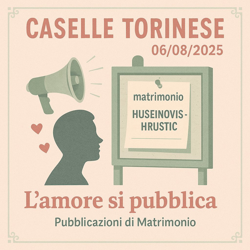 Pubblicazione Matrimonio