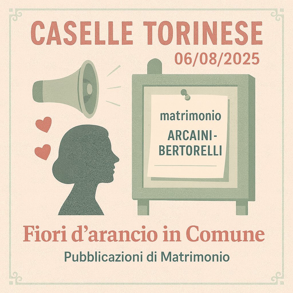 Pubblicazione Matrimonio
