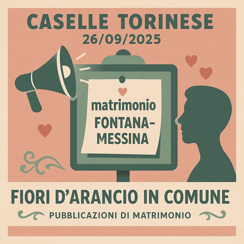 Pubblicazione Matrimonio