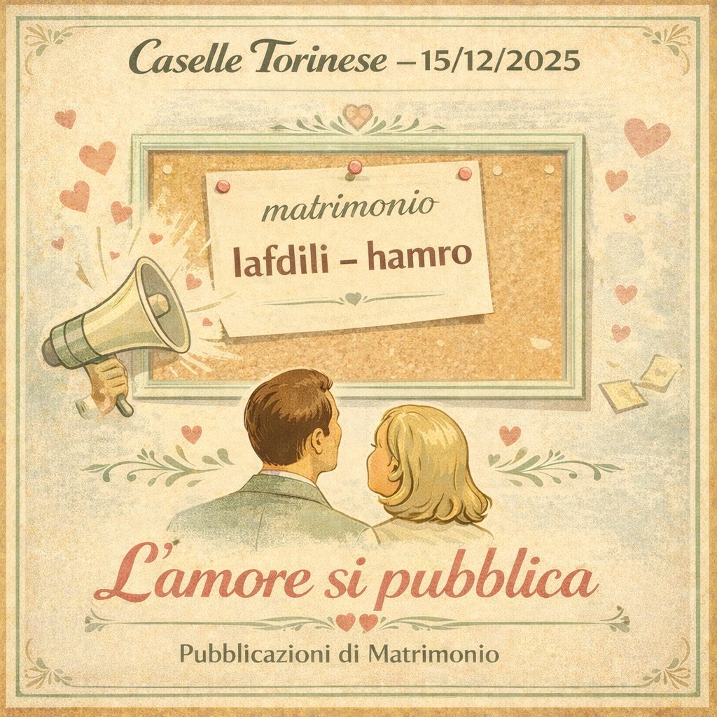 Pubblicazione Matrimonio