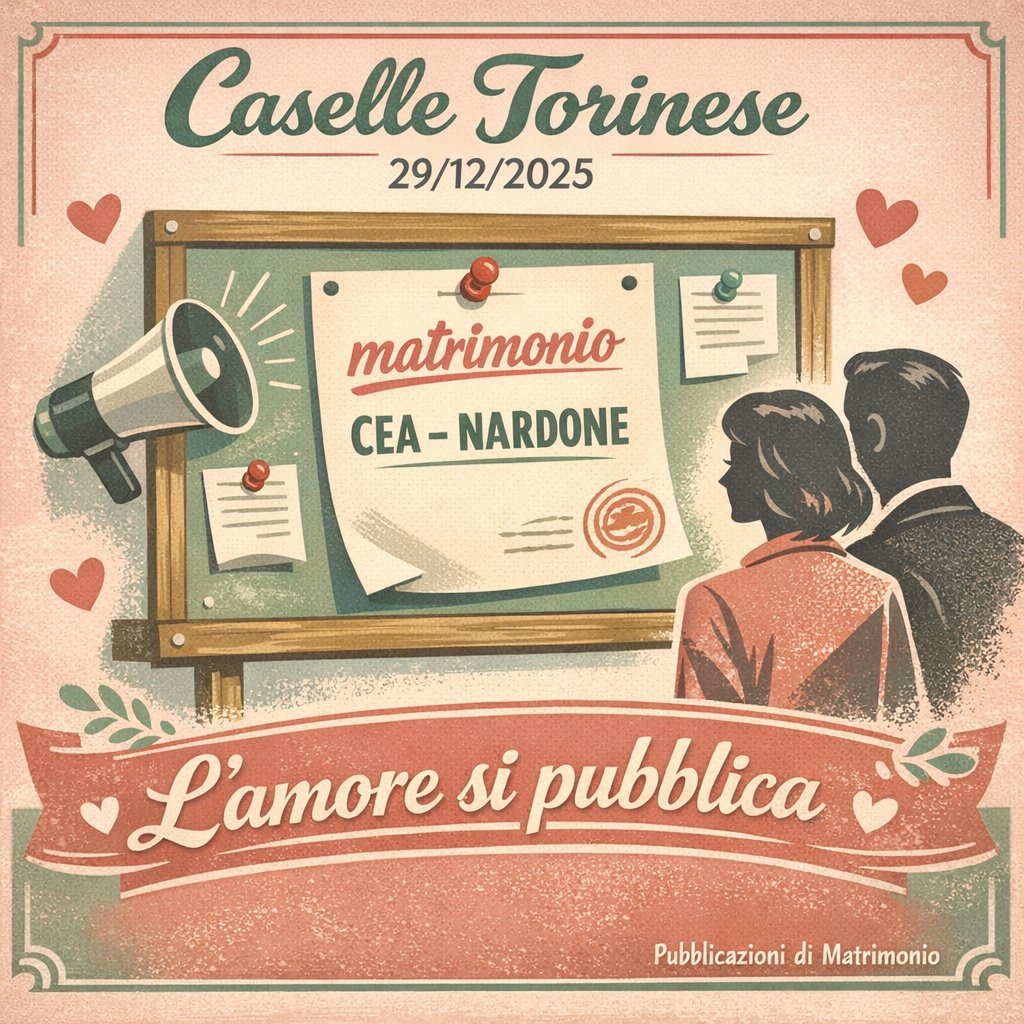 Pubblicazione Matrimonio