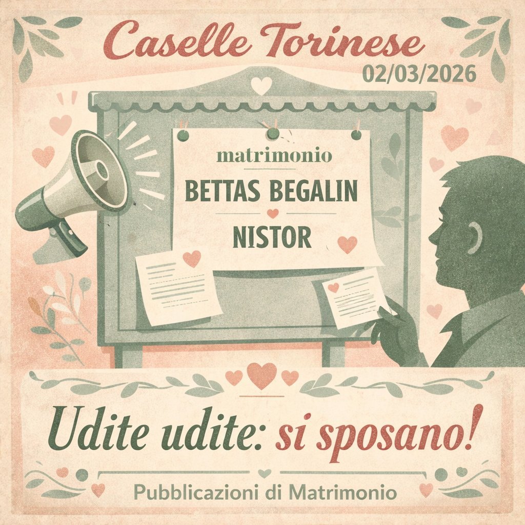 Pubblicazione Matrimonio