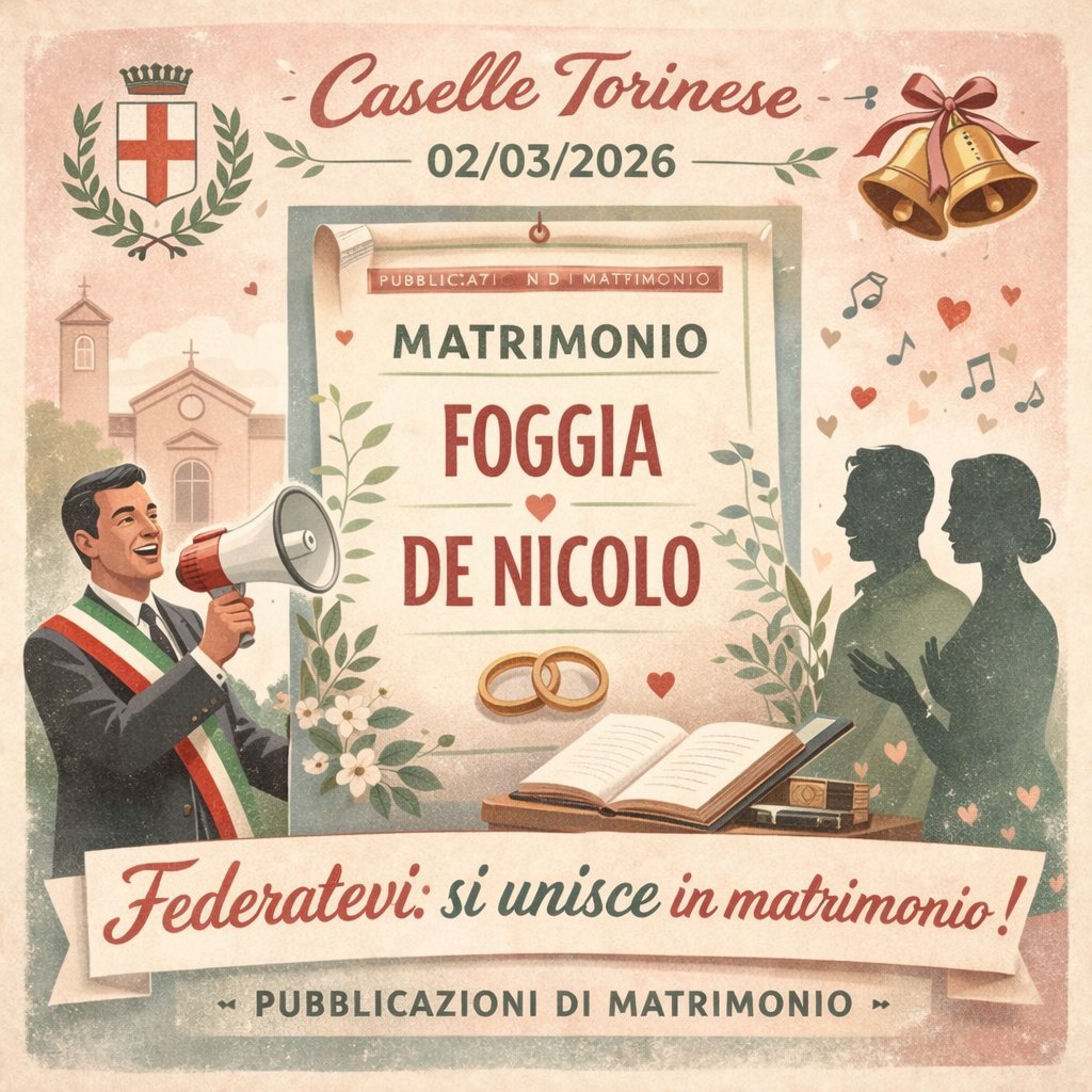 Pubblicazione Matrimonio