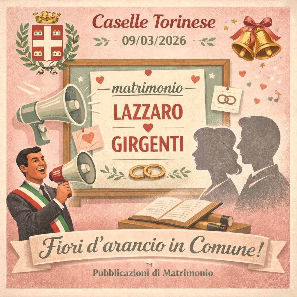 Pubblicazione Matrimonio