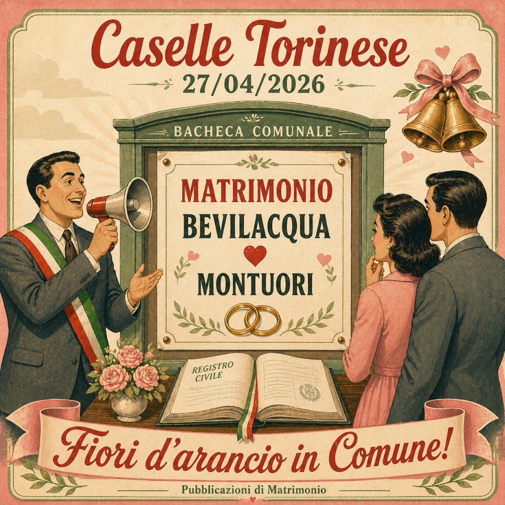 Pubblicazione Matrimonio