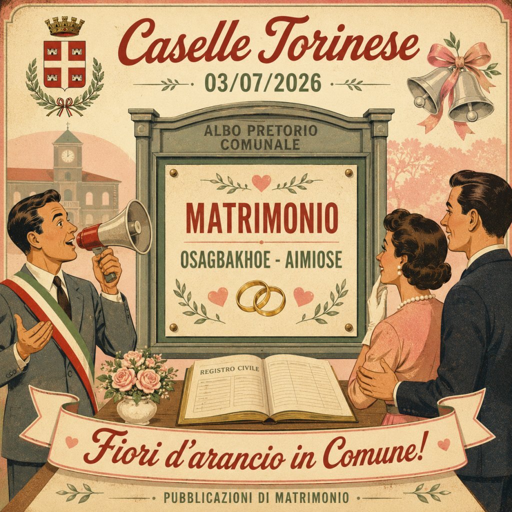 Pubblicazione Matrimonio