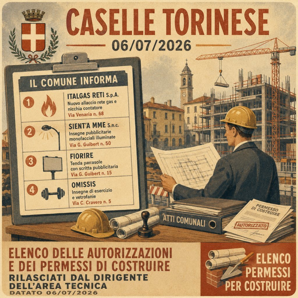 Elenco permessi per Costruire