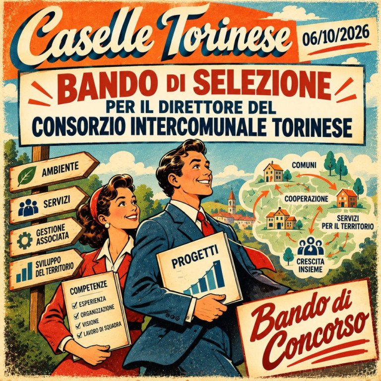 BANDO DI SELEZIONE PER IL DIRETTORE DEL CONSORZIO INTERCOMUNALE TORINESE